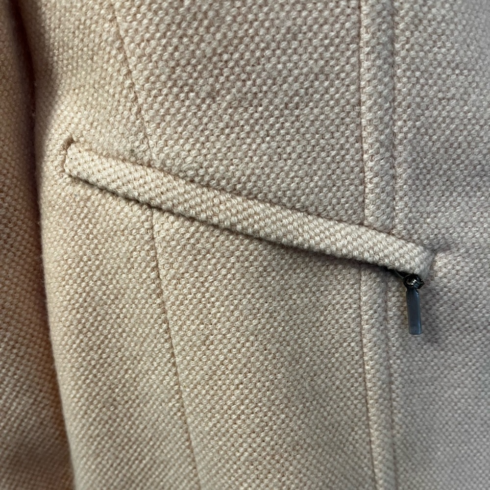 Wool & silk, lined, vintage coat by Carlisle - Picture 6 of 10